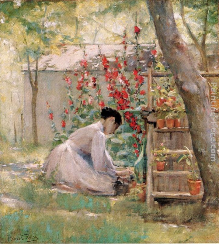 Robert Reid Tending the Garden